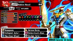 Robin Hood, Megami Tensei Wiki