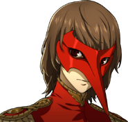 Akechi scowling (Prince outfit)