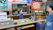 The salesclerk seen talking to Itsuki at the Hee Ho Mart.