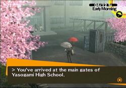 Persona 4 Yasogami High School