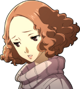 P5 portrait of Haru Sad
