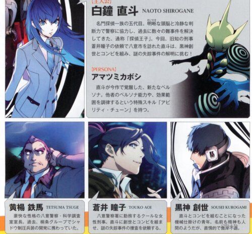 Persona X Detective Naoto Megami Tensei Wiki Fandom