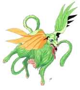 Artwork from Shin Megami Tensei II