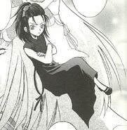 Aki as she appears in the Megami Ibunroku Persona manga.