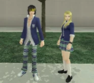 Yumi and Akira's outfits in Shin Megami Tensei IMAGINE