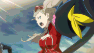 The Phantom Thieves escaping the collapsing pyramid