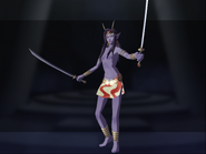 Yaksini as she appears in Shin Megami Tensei III: Nocturne