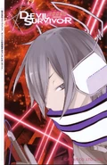 The protagonist in the Devil Survivor Art Book