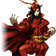 Mephisto's portrait in Shin Megami Tensei IV Apocalypse.