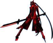 Magatsu-Izanagi as he appears in Persona 4 Arena Ultimax