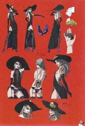 Sae in the P5A Artbook (2)