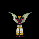 Gabriel's sprite as it appears in Shin Megami Tensei II