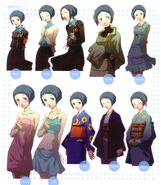 Fuuka's outfits