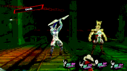 Dodge Wind being triggered in Persona 5 Royal.