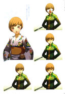 Chie's various expressions