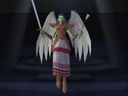 Gabriel as she appears in Shin Megami Tensei III: Nocturne