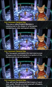 Lieutenant General Zula explaining the Kadath Mandala