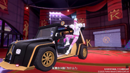 Kiuchi's Shadow in his cart