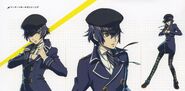 Concept of Naoto in arcade mode