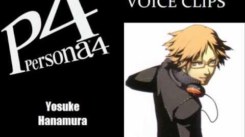 Persona 4 Yosuke Hanamura Voice Clips