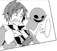 Poltergeist as it appears in the Devil Survivor 2 The Animation manga