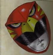 Red Hawk mask.