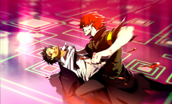 P4AU (Adachi DLC Episode, Adachi gets beat up by Minazuki)