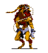 Minotaur as it appears in Kyūyaku Megami Tensei