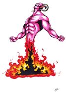 Ifrit as he appears in Megami Tensei II