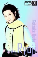 Ryoji as he appears in Persona 3: the Weird Masquerade