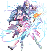 Caeda and Tsubasa's skill activated artwork from Fire Emblem Heroes by azu-taro.