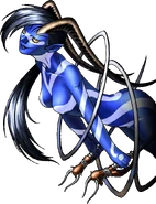 Cybele's censored artwork as it appears in Shin Megami Tensei: Liberation Dx2