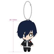 Persona 3 protagonist plush keychain