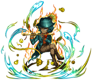 Krishna as he appears in Brave Frontier