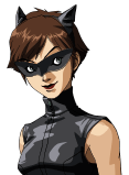 Tamaki's masked portrait in Persona 2: Innocent Sin