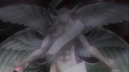 Lucifer's angelic form as he appears in Devil Survivor 2 The Animation