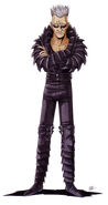 Artwork of Satan's humanoid form seen in Shin Megami Tensei II