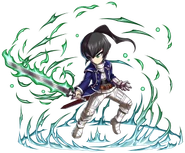 Flynn as he appears in Brave Frontier