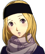 Chihaya flushed (Winter coat)