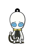 Zeed keyholder from Devil Summoner: Soul Hackers Rubber Keyholder Collection by empty