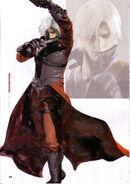 Concept art from Devil May Cry 2 in the Nocturne Maniax artbook