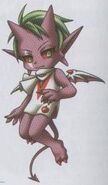 Imp artwork from Devil Children: White Book