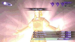 Godly Light being used in Shin Megami Tensei III: Nocturne.
