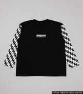 P5R Fukidashi Checker Sleeve Tee