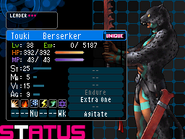 Berserker Devil Survivor 2 (Top Screen)