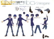 Concept sprite of Naoto