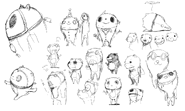 Teddie sketches