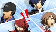 An All-Out Attack in Persona 3 Portable with the Male Protagonist