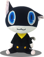 Morgana plushie promoted at the Persona 20th Anniversary Festival