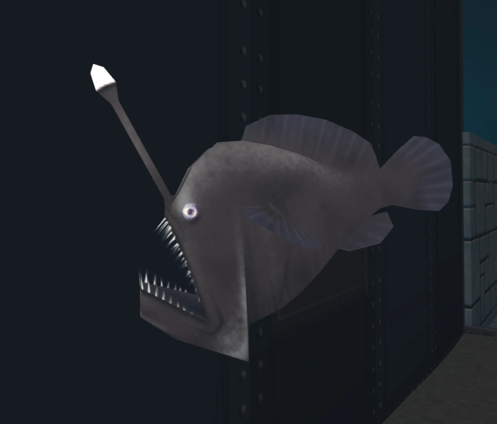 Black Seadevil Anglerfish, Megaquarium Wiki